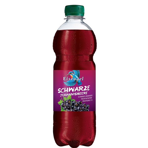 Eisvogel Schwarze Johannisbeere PET 20x0,5 l