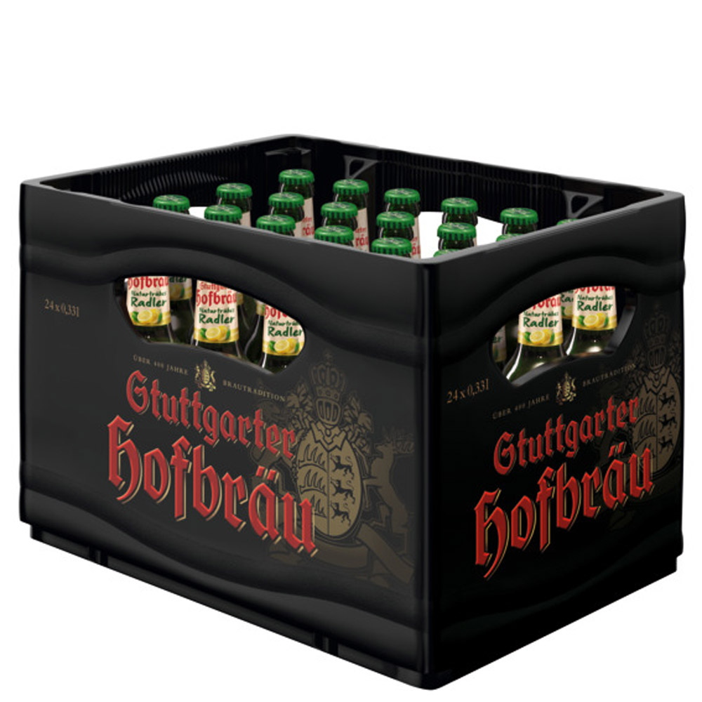 Stuttgarter Hofbräu Radler naturtrüb 24x0,33 l