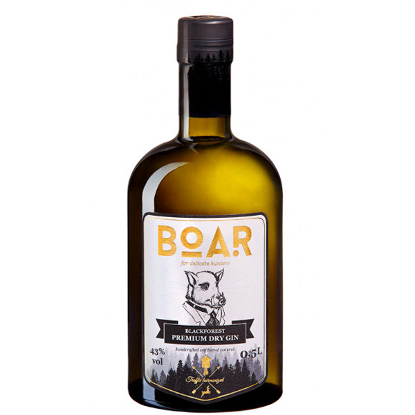 Boar Blackforest Premium Dry Gin 0,5 L