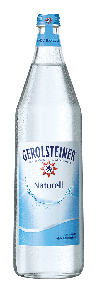 Gerolsteiner Naturelle 6x1,0 L Glas