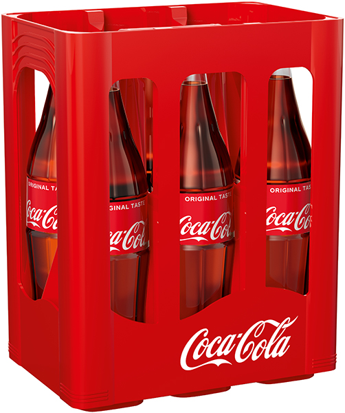 Coca Cola 6x1,0 L Glas