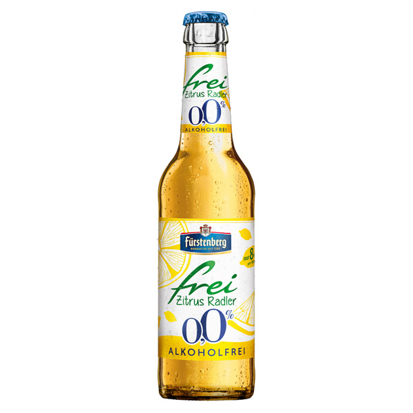 Fürstenberg Zitrus Radler frei 0,0% 20x0,33 L