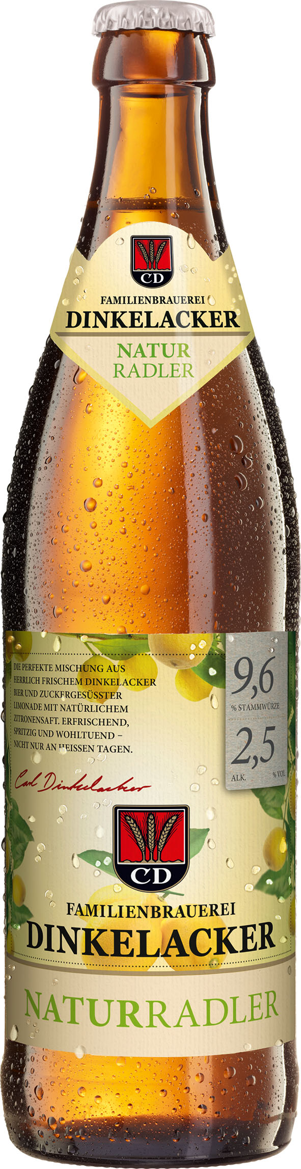 Familienbrauerei Dinkelacker Naturradler 20x0,5 l