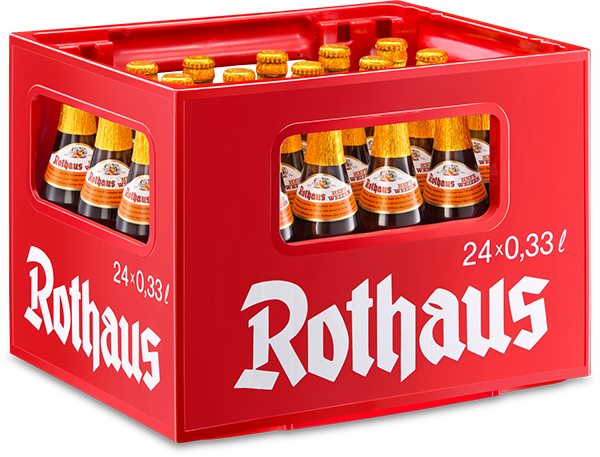 Rothaus Hefeweizen 24x0,33 L