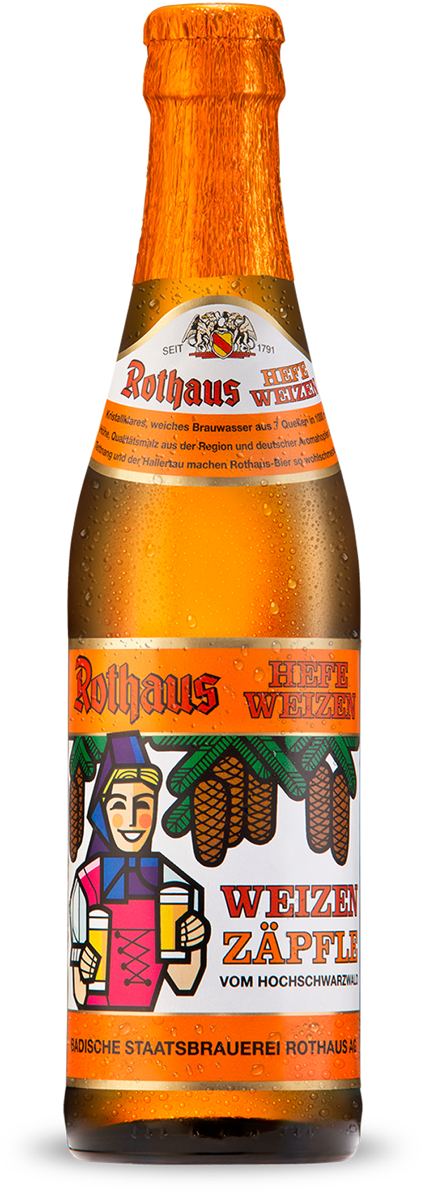 Rothaus Hefeweizen 24x0,33 L