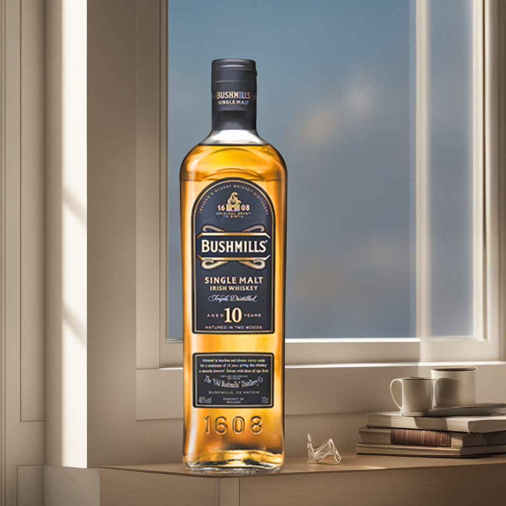 Bushmills Single Malt 10J. Whisky 0,7 l