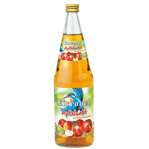 Eisvogel Apfelsaft klar 6x1,0 l