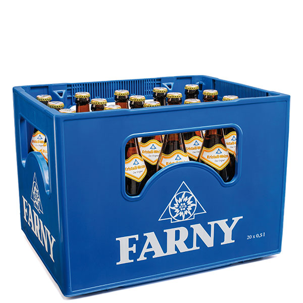 Farny Kristallweizen 20x0,5 l