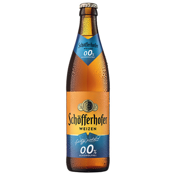 Schöfferhofer Hefeweizen Alkoholfrei 0,0 % 20x0,5 l
