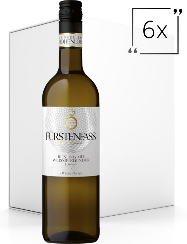 Fürstenfass Riesling mit Weißburgunder 6x0,75 l