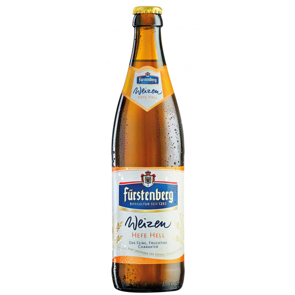 Fürstenberg Weizen Hefe hell 20x0,5 L