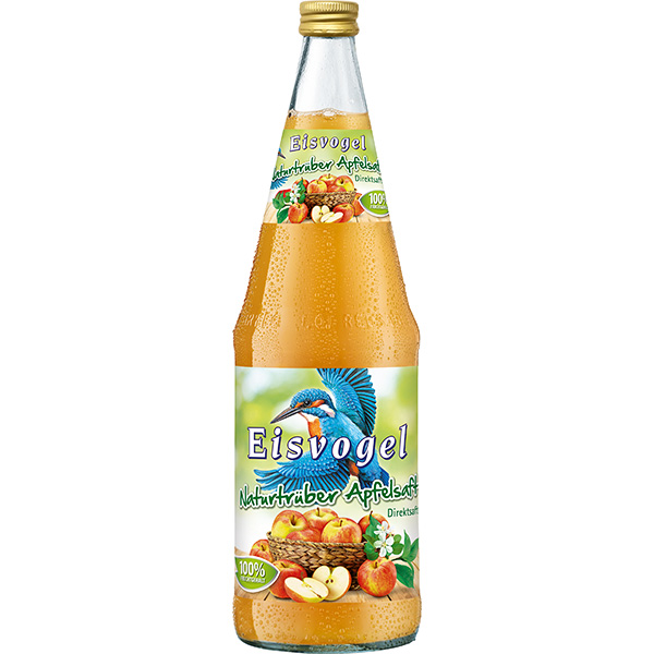 Eisvogel Apfelsaft naturtrüb 6x1,0 l