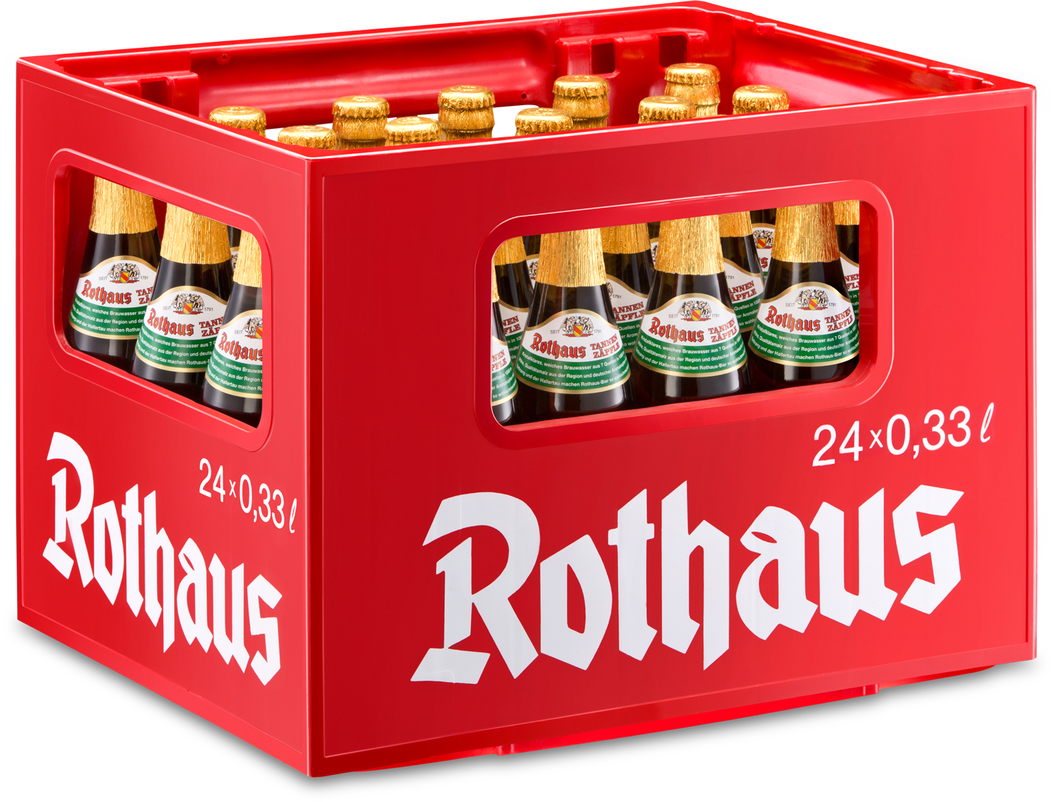 Rothaus Tannenzäpfle 24x0,33 L