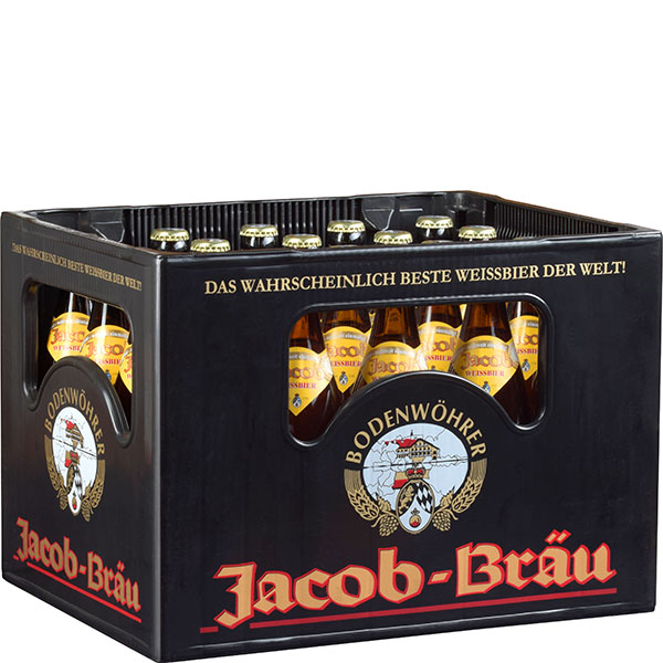 Jacob Naturtrübes Hefe Weissbier 20x0,5 l